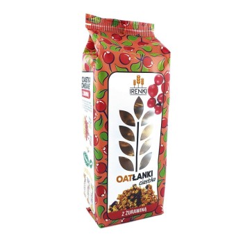 Irenki Ciastka Owsiane Z Żurawiną 175 g