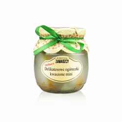 Bracia Zawadzcy Delikatesowe Ogórki kwaszone mini 280 g