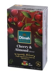 Dilmah Cejlońska czarna herbata z aromatem wiśni i migdałów 30 g (20 torebek)