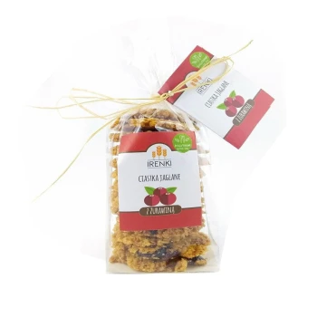 Irenki Ciastka Jaglane Z Żurawiną 175 g