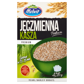 Melvit Kasza Jęczmienna Perłowa 4x100 g