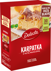 D.CIASTO 375g KARPATKA Z NUTĄ WANILIOWĄ
