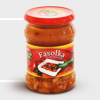 Yabra Fasolka z kiełbasą 500 g