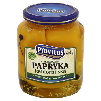 Provitus Marynowana papryka kalifornijska 600 g