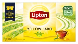 Lipton Yellow Label Herbata czarna 100 g (50 torebek)