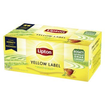 Lipton Yellow Label Herbata czarna 100 g (50 torebek)