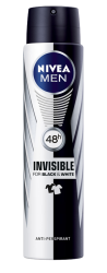 NIVEA MEN Black&amp;White Invisible Original Antyperspirant w aerozolu 250 ml