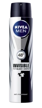 NIVEA MEN Black&amp;White Invisible Original Antyperspirant w aerozolu 250 ml