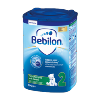 Bebilon 2 z Pronutra+ Mleko następne powyżej 6 miesiąca 800 g