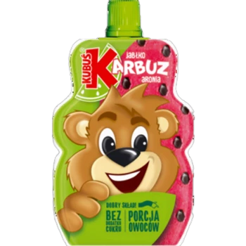 Tymbark Mus 100% jabłko arbuz aronia 100 g