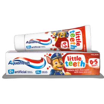 Aquafresh Little Teeth Pasta do zębów z fluorkiem 3-4 lat 50 ml