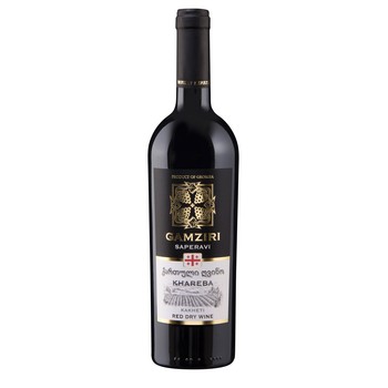 'Wino Gamziri Saperavi wytrawne C.W. 750 ml