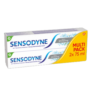 Sensodyne Whitening Pasta do zębów z fluorkiem 2 x 75 ml