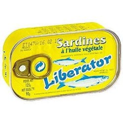 Liberator Sardynki marokańskie w oleju 125 g