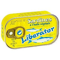 Liberator Sardynki marokańskie w oleju 125 g