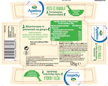 Apetina Serek kremowy pesto i rukola 125 g