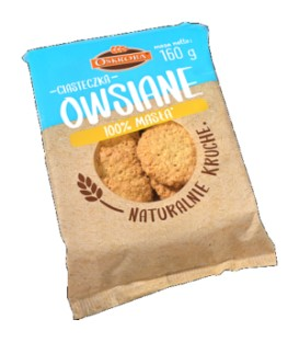 Oskroba Ciasteczka Owsiane 160 g