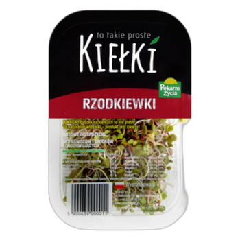 Pokarm życia Kiełki rzodkiewki 50 g