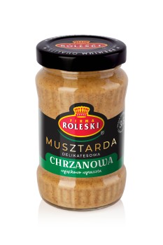 Roleski Delikatesowa Musztarda chrzanowa 175 g
