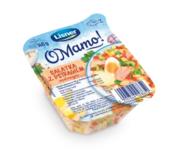 Lisner O Mamo! Sałatka z pstrągiem wędzonym 140 g