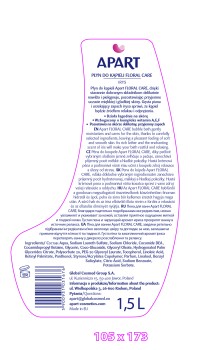 Apart Floral care pielęgnacyjny płyn do kąpieli Irys 1,5 l