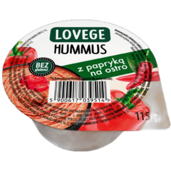 Lovege Hummus z Papryką 115 g