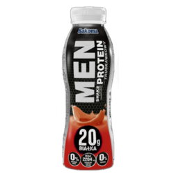 Bakoma Men Pro Shake białkowy smak truskawkowy 380 g