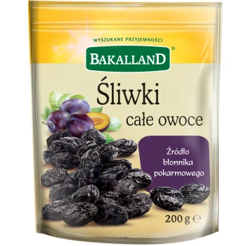 Bakalland Śliwki suszone 200 g