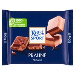 RITTER SPORT CZEK.100g ML.Z NADZ.NUGAT.[13]