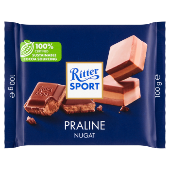 RITTER SPORT CZEK.100g ML.Z NADZ.NUGAT.[13]