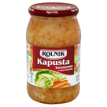 Rolnik Kapusta kwaszona z marchewką 850 g