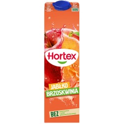 Hortex Jabłko brzoskwinia Napój 1 l