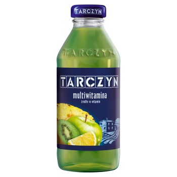 Tarczyn Multiwitamina z zielonych owoców Napój wieloowocowy 300 ml