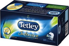 Tetley Herbata Intensive Black 50 Torebek 100 g