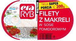 Graal Era Ryb filety z makreli w sosie pomidorowym 300 g