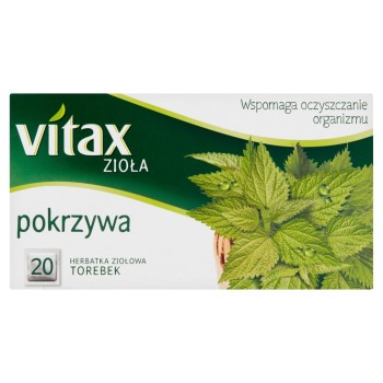 Vitax Zioła Pokrzywa Herbata ziołowa 30 g (20 torebek)