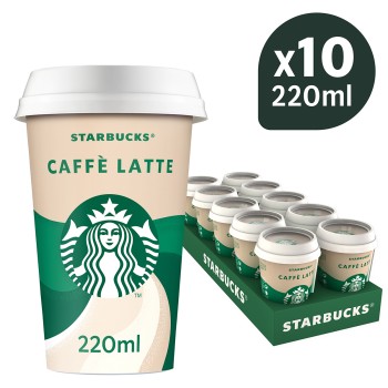 Starbucks Caffe Latte  mleczny napój kawowy 220 ml