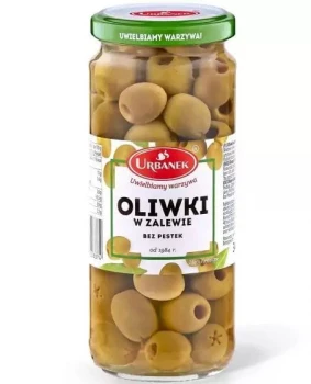Urbanek Oliwki zielone drylowane 340 g