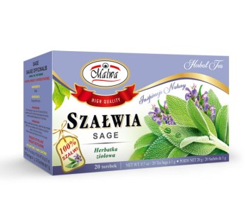 Malwa Herbatka ziołowa Szałwia 20x1,5g