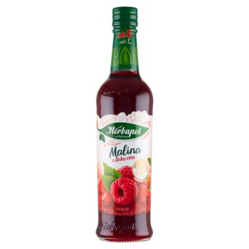 Herbapol Owocowa Spiżarnia Malina z dziką różą Syrop owocowy 420 ml