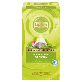 Lipton Piramida Green Tea Sencha Herbata zielona 25 kopert