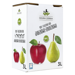 Dolina Czerska Sok 100% jabłko gruszka 3 l