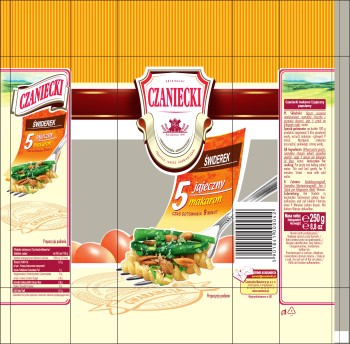 Czanieckie Makaron czaniecki świderek 250 g