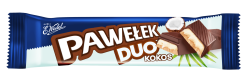 E.Wedel Baton Pawełek Duo Kokos 44 g