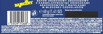 Wedel baton Bajeczny Crunchy Karmel 40 g
