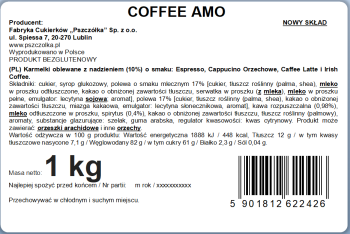 Pszczółka Cukierki Coffee amo 1 kg