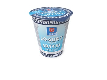 OSM Piaski Jogurt naturalny typ Grecki kubek 350 g