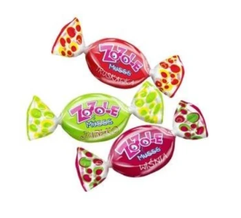 Zozole Musss Cukierki o smaku truskawka-jabłko-wiśnia 2,5 kg