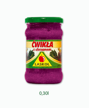 Laskol Ćwikła z chrzanem 300 g