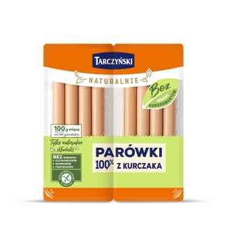Tarczyński Naturalnie Parówki 100% z Kurczaka 160 g